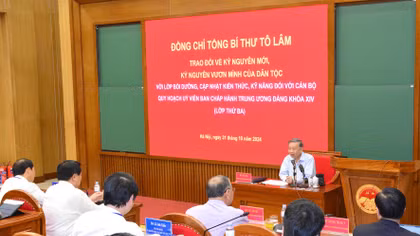 Góp ý Dự thảo các Văn kiện Đại hội XIV của Đảng: Xây dựng đội ngũ cán bộ cho tầm nhìn dài hạn 
