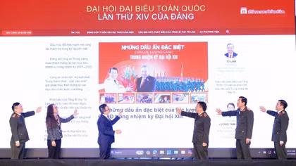 Ra mắt chuyên trang về Đại hội Đảng lần thứ XIV trên Báo CAND