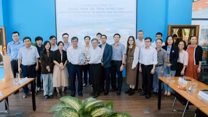 Bộ KH&CN tiếp tục đồng hành cùng VGU trong triển khai các nhiệm vụ KH&CN trọng điểm