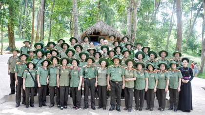Giữ lửa truyền thống anh hùng qua hành trình về nguồn của lực lượng Công an chi viện chiến trường miền Nam