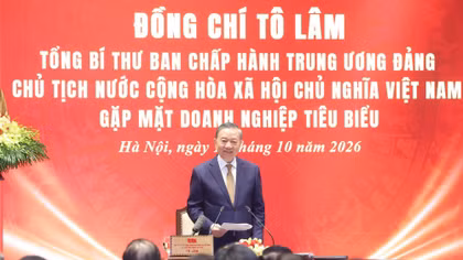 Tổng Bí thư, Chủ tịch nước Tô Lâm: Doanh nghiệp vững mạnh góp phần bồi đắp sức mạnh quốc gia