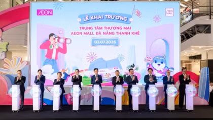 Trung tâm Thương mại AEON MALL chính thức khai trương tại TTC Plaza Đà Nẵng