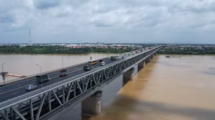 Từ 15/9, Hà Nội phân luồng cầu Thăng Long, hạn chế xe tải, xe khách 