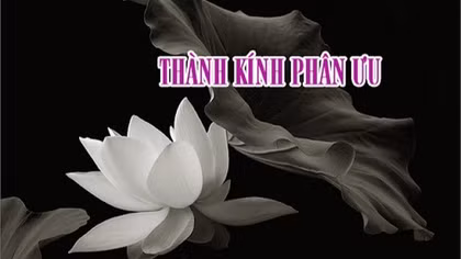 Lời chia buồn đến gia đình đồng chí Trần Thị Thanh Hà