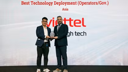 Doanh nghiệp Việt Nam đầu tiên được vinh danh tại Telecom Review Excellence Awards