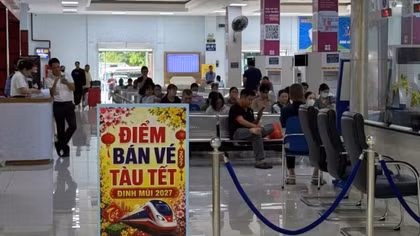 Ga Sài Gòn bắt đầu mở bán vé tàu Tết Đinh Mùi 2027