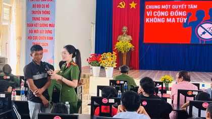 “Giảm cầu, chặn cung” để 40% phường, xã ở Đồng Nai không có ma tuý 