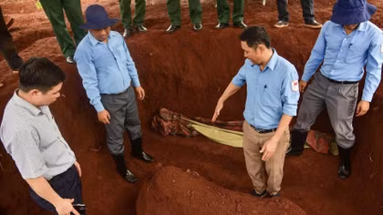 Tìm thấy mộ tập thể cùng nhiều di vật cuả Anh hùng liệt sĩ tại Đồng Nai
