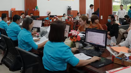 Nâng tỷ lệ hài lòng của người dân trong giải quyết hồ sơ đạt 95%