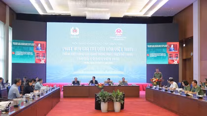 Phát huy sức mạnh văn hóa gắn với bảo đảm an ninh con người