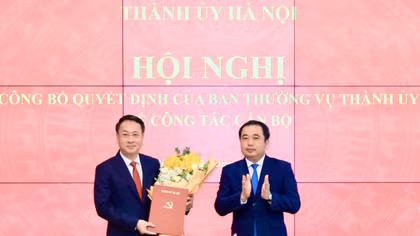 Ông Trần Đình Cảnh làm Chủ nhiệm Ủy ban Kiểm tra Thành uỷ Hà Nội