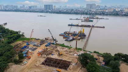 Hoàn thành giải phóng mặt bằng các dự án cầu vượt sông Hồng trước 30/6 