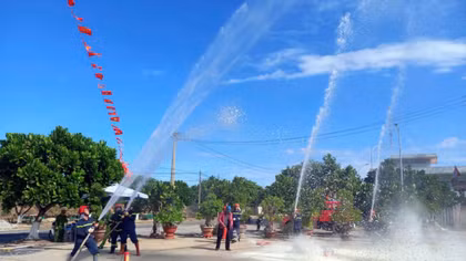 Khi lính cứu hỏa triển khai sâu rộng phong trào “Ba Nhất”