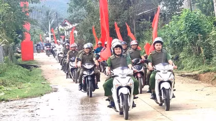 Công an xã vùng cao Cà Đam với quyết tâm “xã không ma túy”
