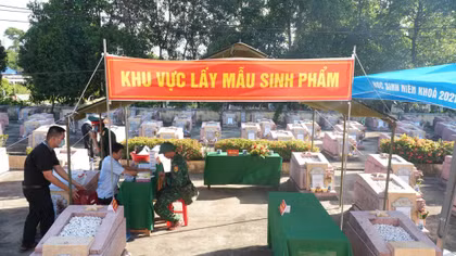 "Chạy đua" lấy mẫu ADN, trả lại danh tính cho các Anh hùng liệt sĩ 