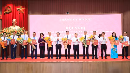 Thiếu tướng Nguyễn Thành Long làm Trưởng ban Nội chính Thành uỷ Hà Nội