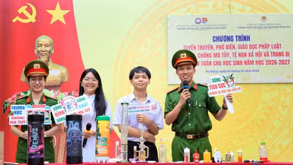Đà Nẵng đổi mới công tác tuyên truyền, ngăn chặn ma túy xâm nhập học đường