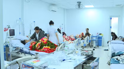 Lấy mẫu điều tra vụ nghi ngộ độc bánh mì tập thể ở Quảng Ngãi
