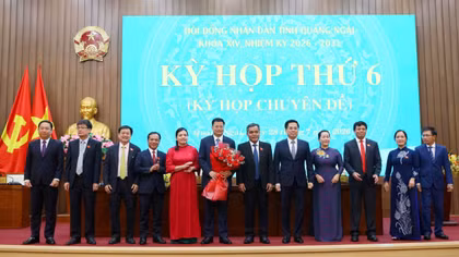 Đồng chí Nguyễn Đức Tâm được bầu giữ chức Chủ tịch UBND tỉnh Quảng Ngãi