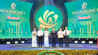 Hà Nội trao giải báo chí về phát triển văn hóa và xây dựng người Hà Nội 