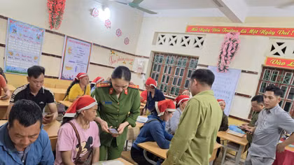 Công an xã Tả Phìn kịp thời hỗ trợ, khuyên giải thành công nam thanh niên có ý định tự tử