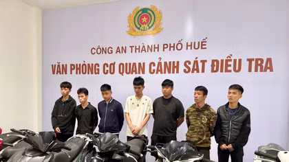 Công an TP Huế quyết tâm xử lý nghiêm thanh thiếu niên gây rối trên đường phố