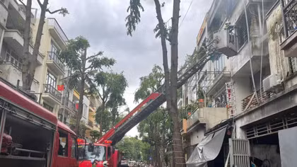 Hà Nội: Khắc phục hậu quả vụ cháy nhà liền kề khiến 2 người tử vong 