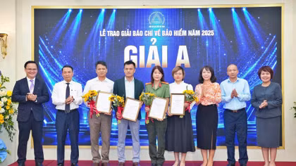 Báo Công an nhân dân đạt giải A giải báo chí về Bảo hiểm năm 2025