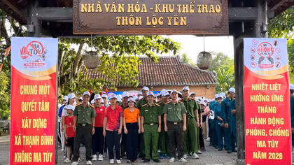 Quyết tâm rút ngắn lộ trình “xã không ma túy”, giữ Thạnh Bình bình yên