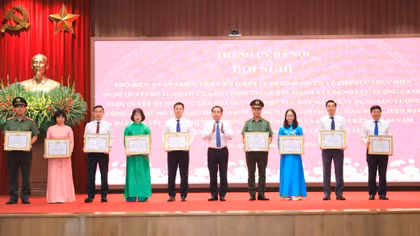 Xây dựng Công an Thủ đô đi đầu trong tiến trình hiện đại hóa