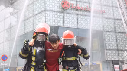 Hơn 3.000 người diễn tập PCCC và CNCH tại tòa nhà Saigon Center