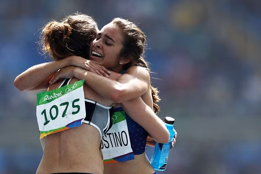 Nikki Hamblin, Abbey D'Agostin,trực tiếp Olympic 2016