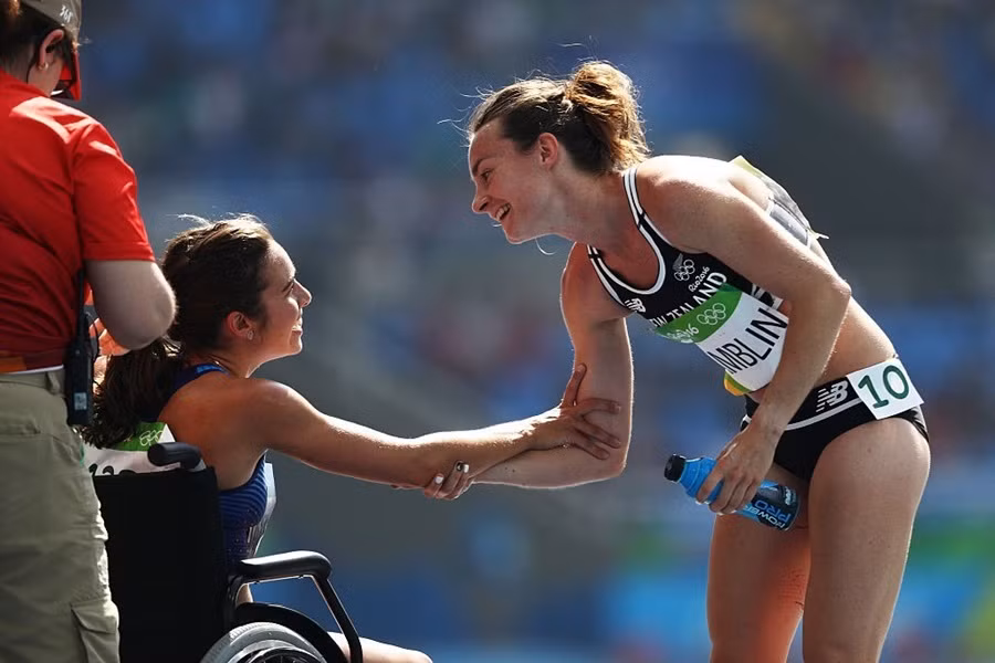 Nikki Hamblin, Abbey D'Agostin,trực tiếp Olympic 2016
