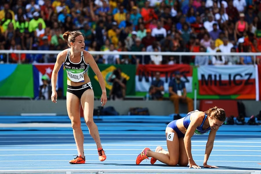 Nikki Hamblin, Abbey D'Agostin,trực tiếp Olympic 2016