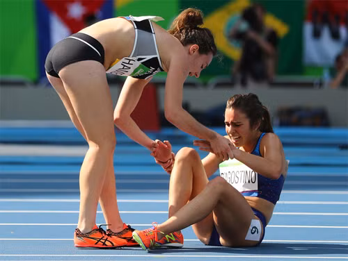 Nikki Hamblin, Abbey D'Agostin,trực tiếp Olympic 2016