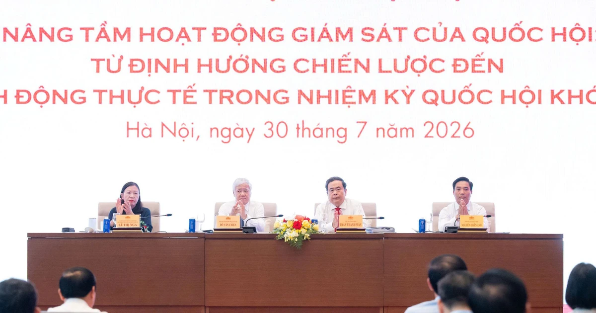 Hoạt động giám sát thúc đẩy hoàn thiện thể chế và phát triển đất nước