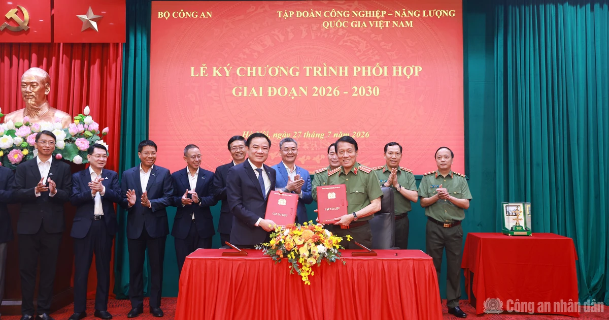 Bộ Công an và Petrovietnam phối hợp bảo đảm an ninh năng lượng quốc gia