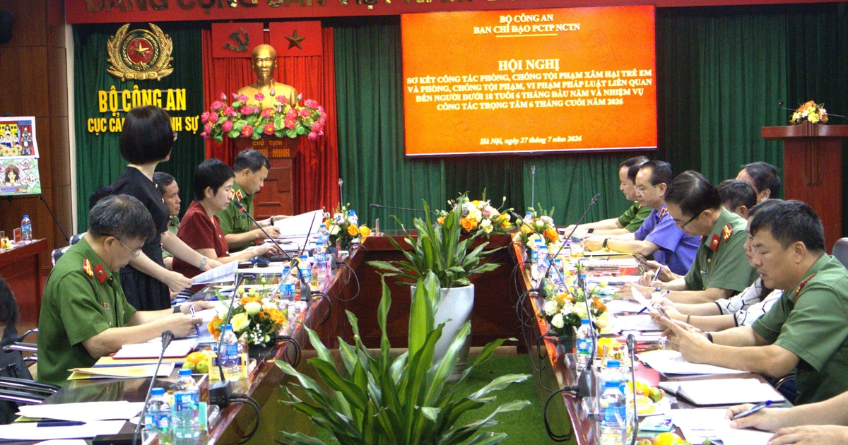 Giảm 17% số vụ xâm hại trẻ em trong 6 tháng đầu năm 2026