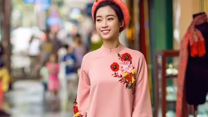 Hoa hậu Đỗ Mỹ Linh làm đại sứ chính thức cho Lễ hội áo dài 2017