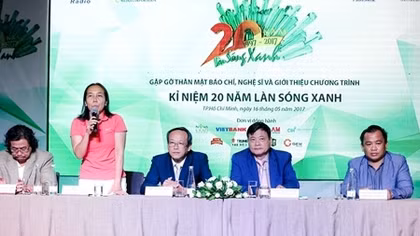 Chuỗi sự kiện Làn Sóng Xanh 20 năm – hành trình âm nhạc Việt Nam