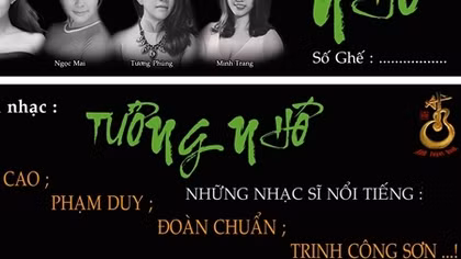Ánh Tuyết tổ chức đêm nhạc tưởng nhớ 4 nhạc sỹ nổi tiếng của Việt Nam