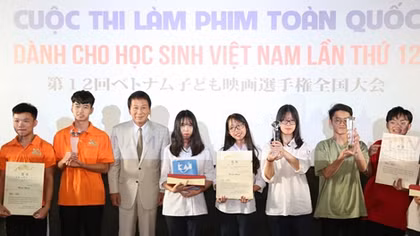 Học sinh làng trẻ mồ côi Birla giành vé dự cuộc thi làm phim cho trẻ em châu Á
