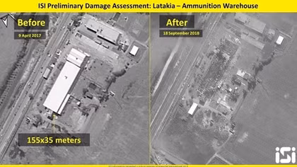 Israel khoe ảnh căn cứ Syria bị san phẳng giữa lúc căng thẳng