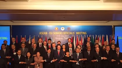 Quan chức cao cấp ASEAN – EU thảo luận nhiều vấn đề nóng