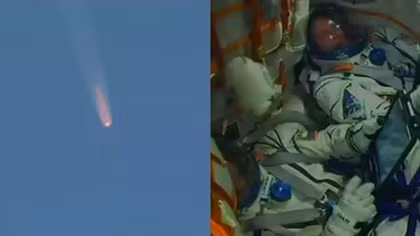 Tàu vũ trụ Soyuz Nga phát nổ trên không trung, hai phi hành gia thoát chết thần kì
