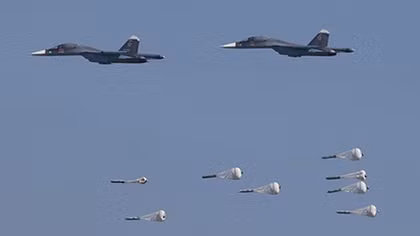 Sau Đông Ghouta, chiến đấu cơ Nga ồ ạt giội bom diệt IS ở Nam Damascus