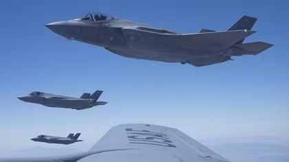 Mỹ điều 6 tiêm kích F-35 tới sát Iran lúc máy bay Ukraine bị bắn nhầm