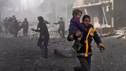 Cuộc sống như "địa ngục" của người dân Syria ở vùng chiến sự Đông Ghouta