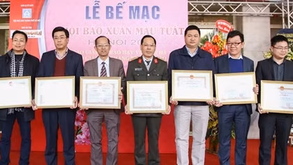 Bế mạc Hội báo Xuân Mậu Tuất Hà Nội 2018