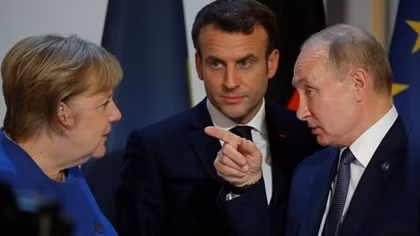 Tổng thống Putin bất ngờ gặp lãnh đạo Pháp, Đức